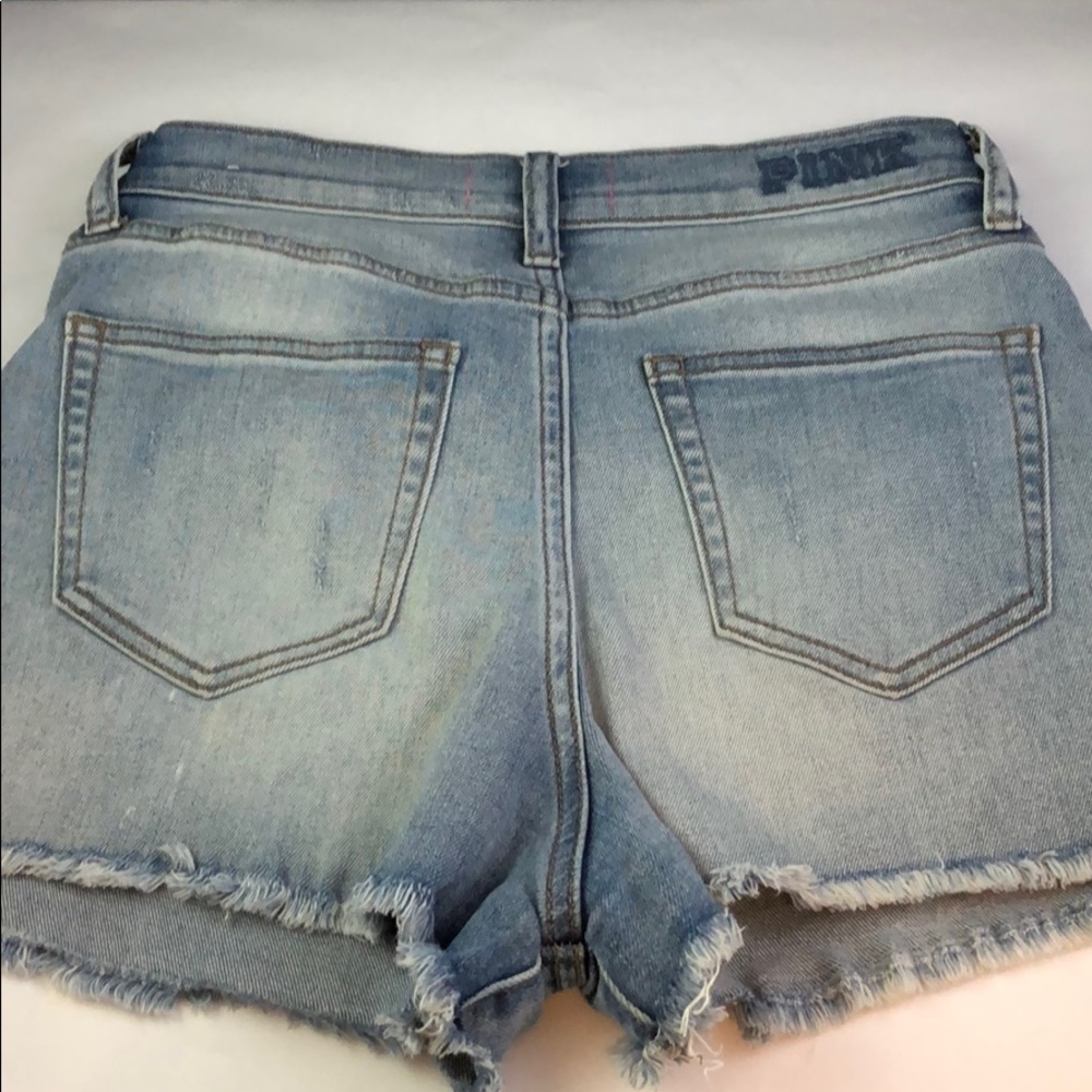 PINK HIGH RISE SHORTS - Picture 6 of 8